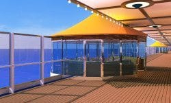 Costa Diadema Promenade Cabana