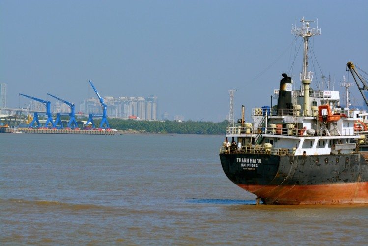 On The Saigon River - 094