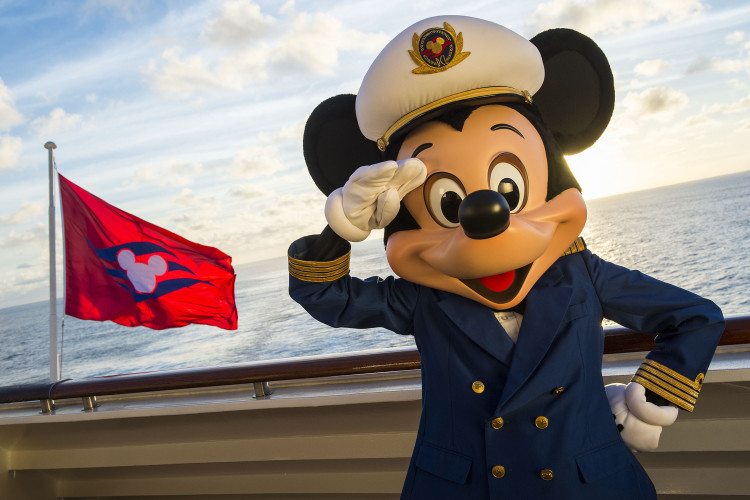 Captain Mickey on the Disney Magic
