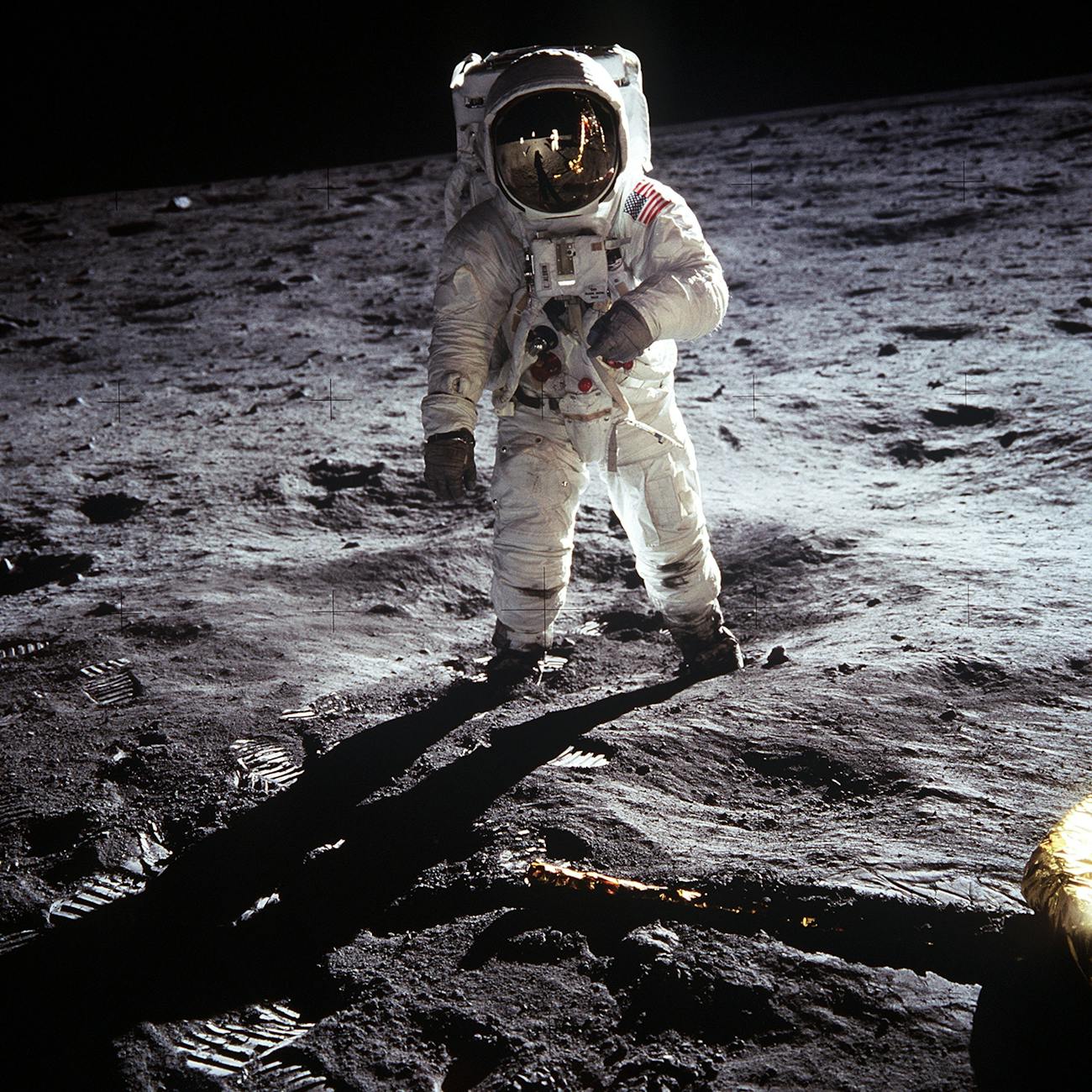 man in astronaut suit