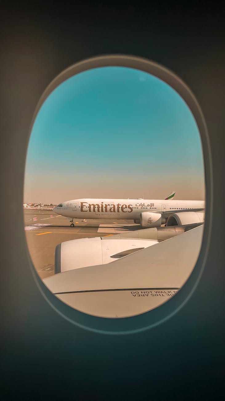 photo of an airplane