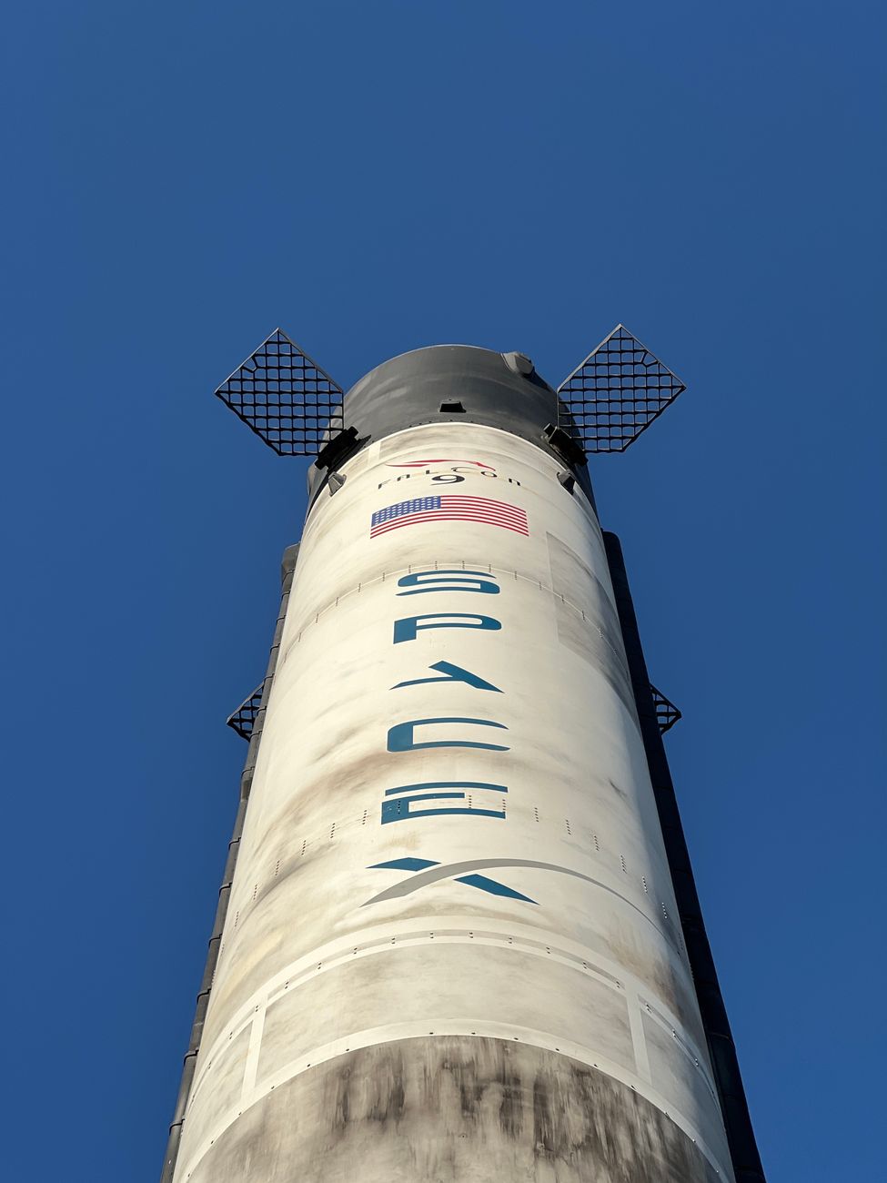 tower by the spacex headquarters against the sky