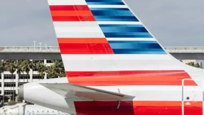 an airplane at an airport