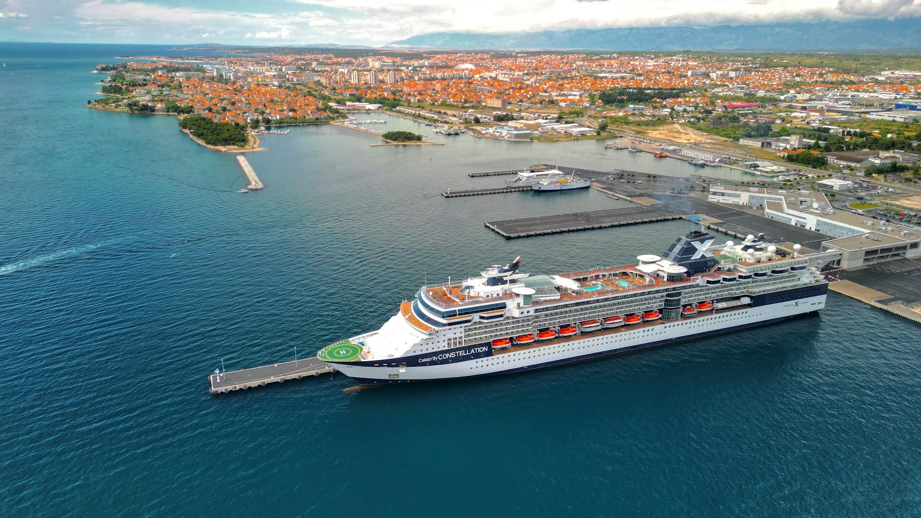 celebrity constellation cruise ship in port