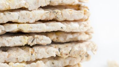 rice wafers stack