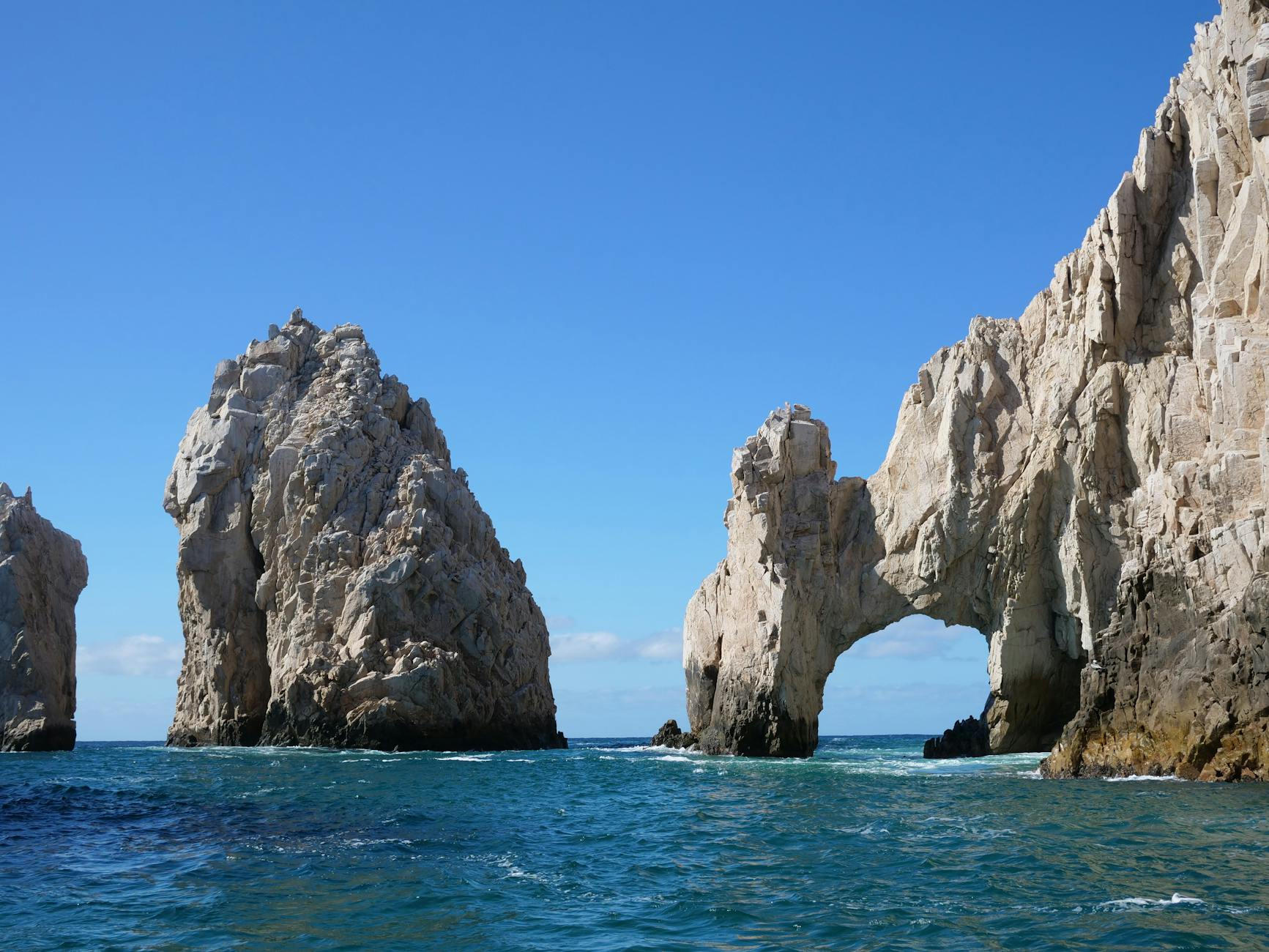 rock formations on sea shore