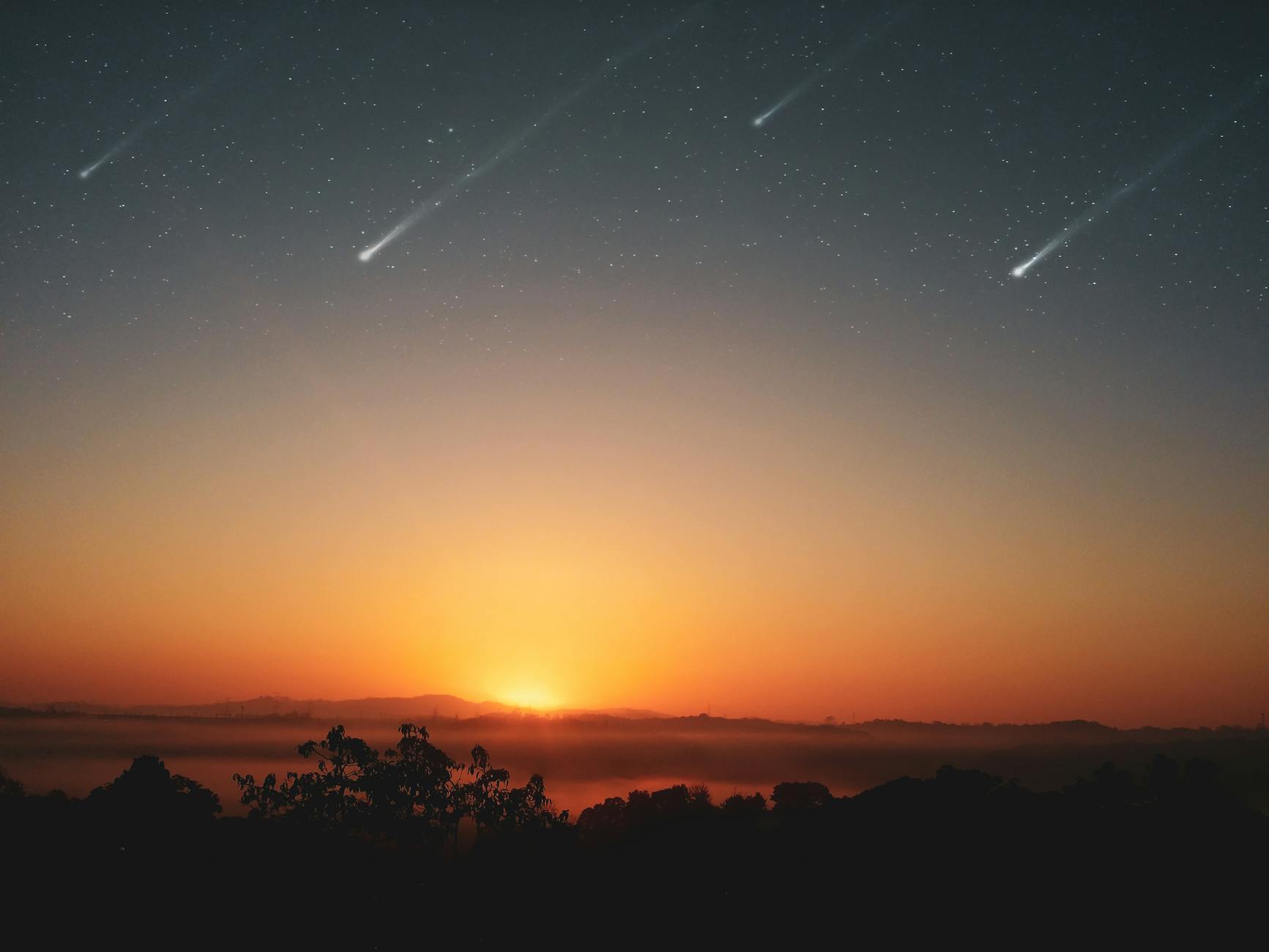 photo of sky during sunset