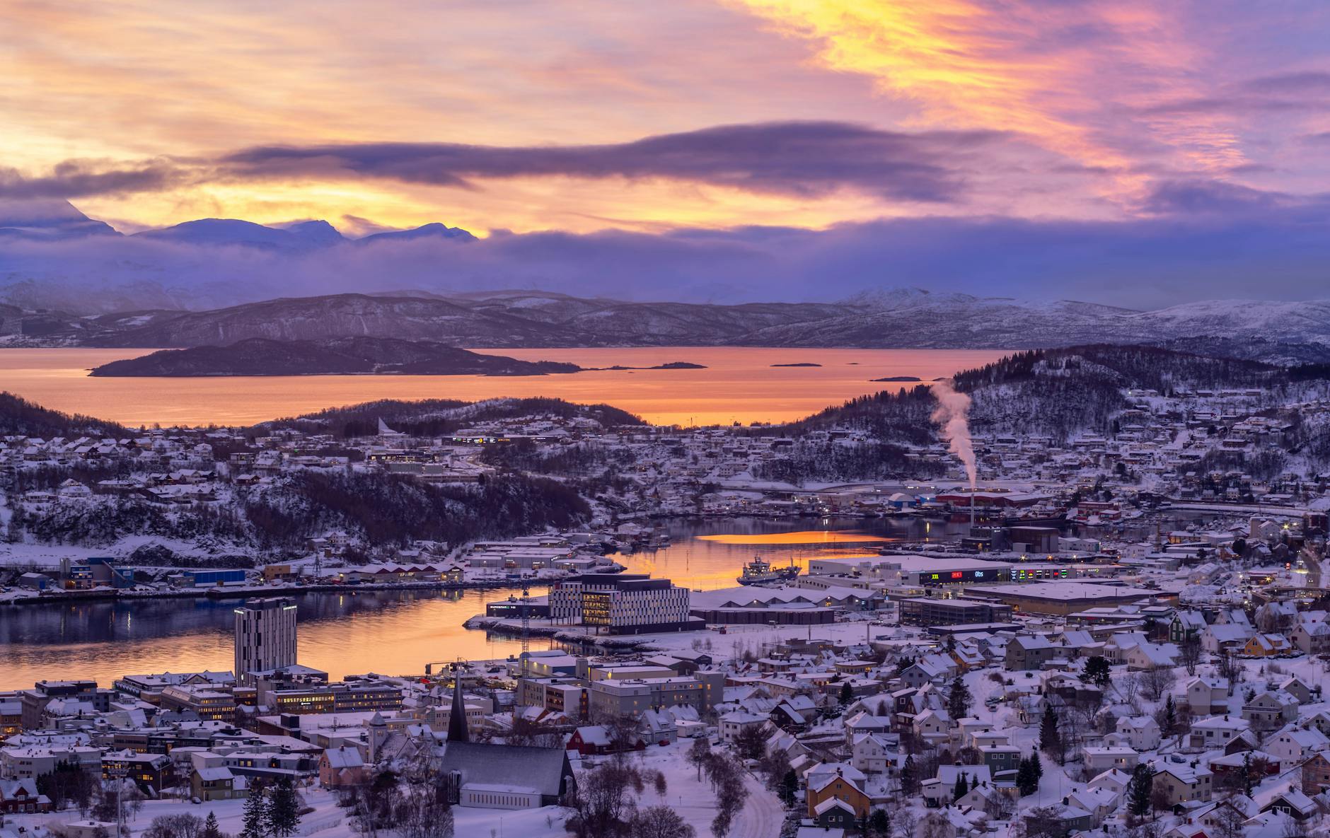 harstad in snow