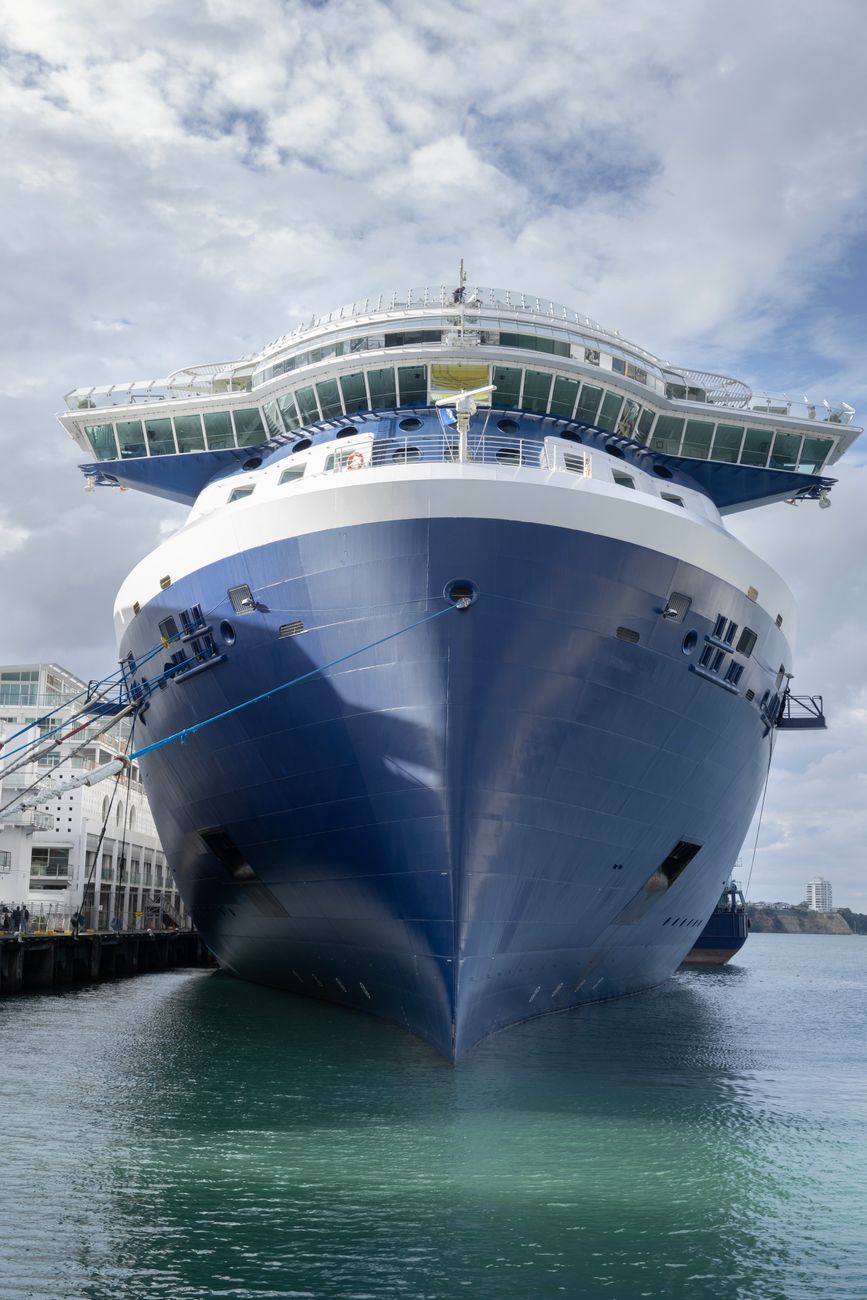celebrity edge cruise ship in port