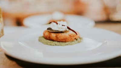 appetizer served in a restaurant