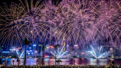 fireworks at nighttime