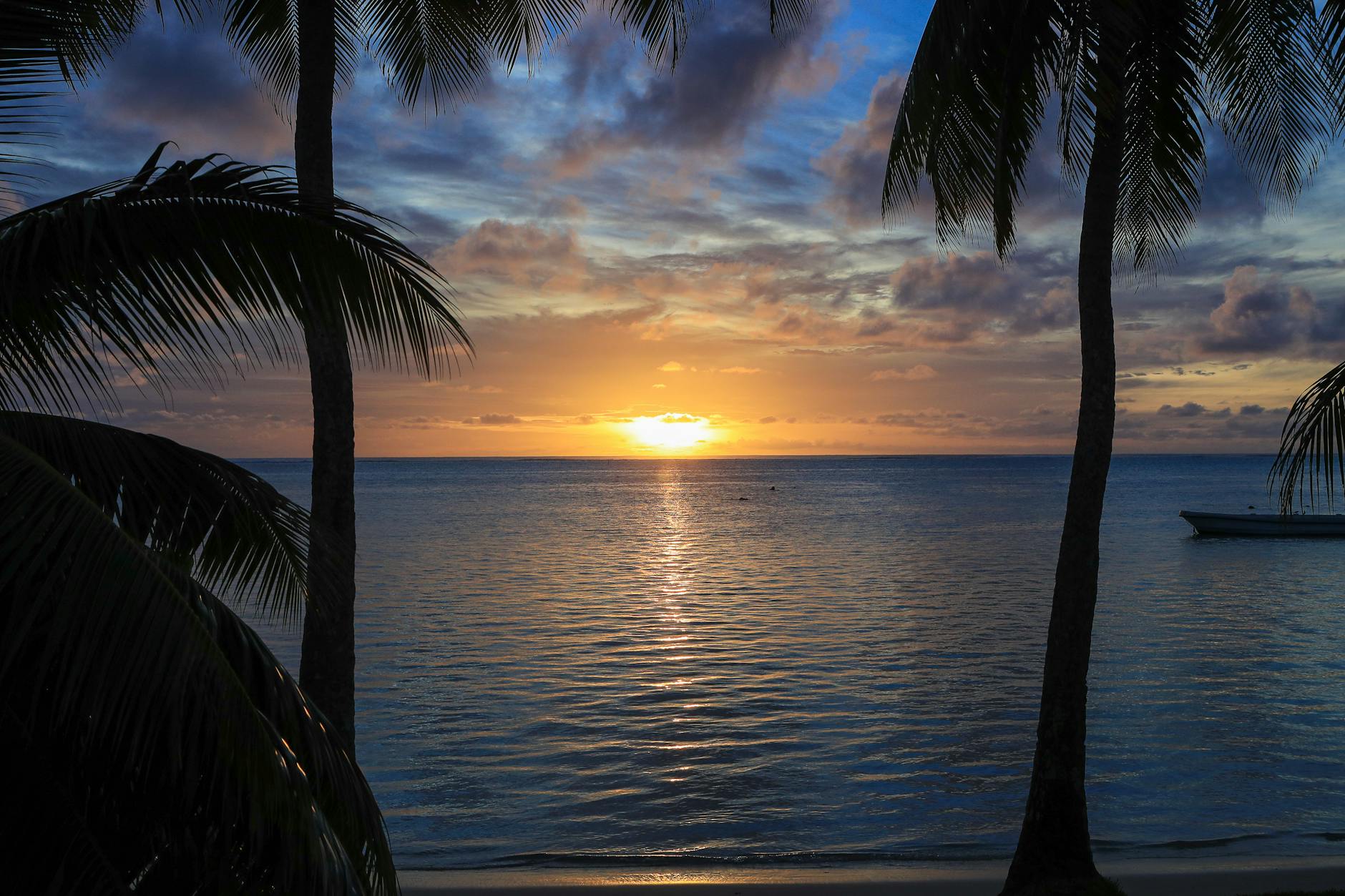 coucher de soleil