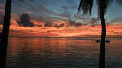 coucher de soleil
