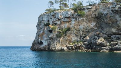 island and body of water