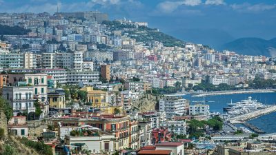 stunning view of naples cityscape and coastline