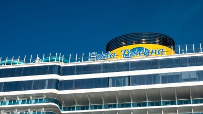 costa toscana cruise ship deck