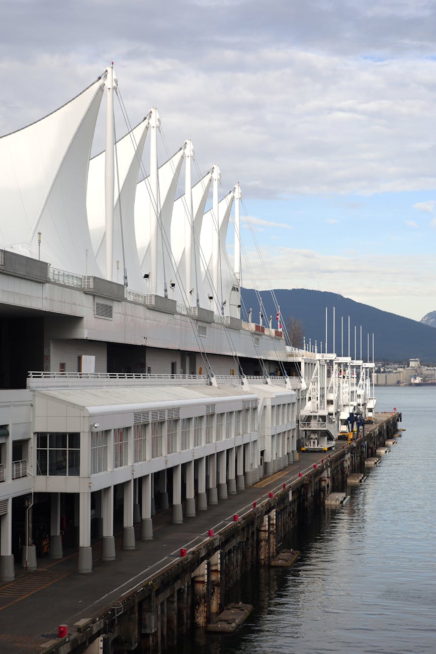 iconic waterfront architecture in vancouver