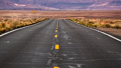 scenic desert highway in marble canyon