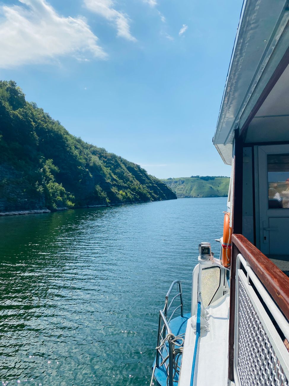 serene river cruise on a sunny day