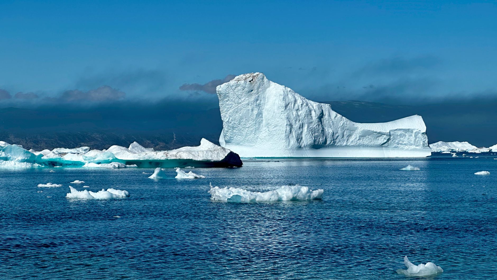 majestic iceberg in greenland s pristine waters