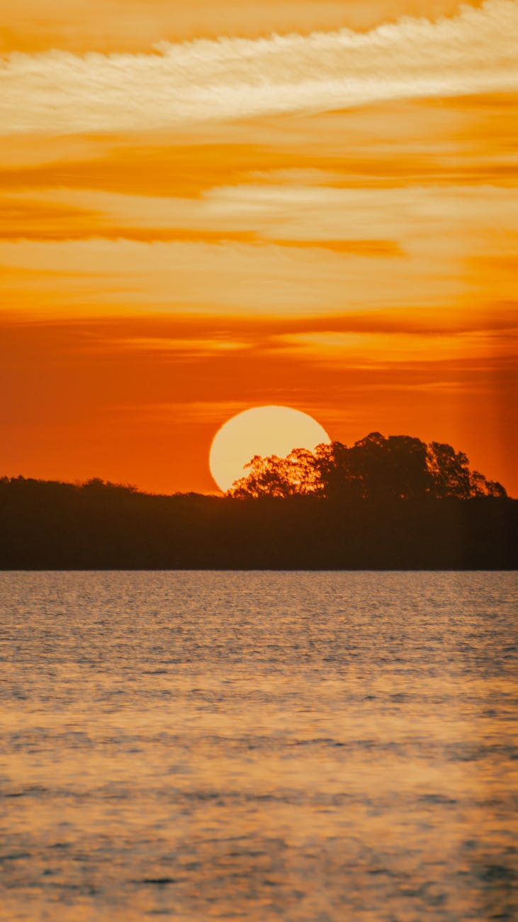 stunning sunset over mar del plata coastline