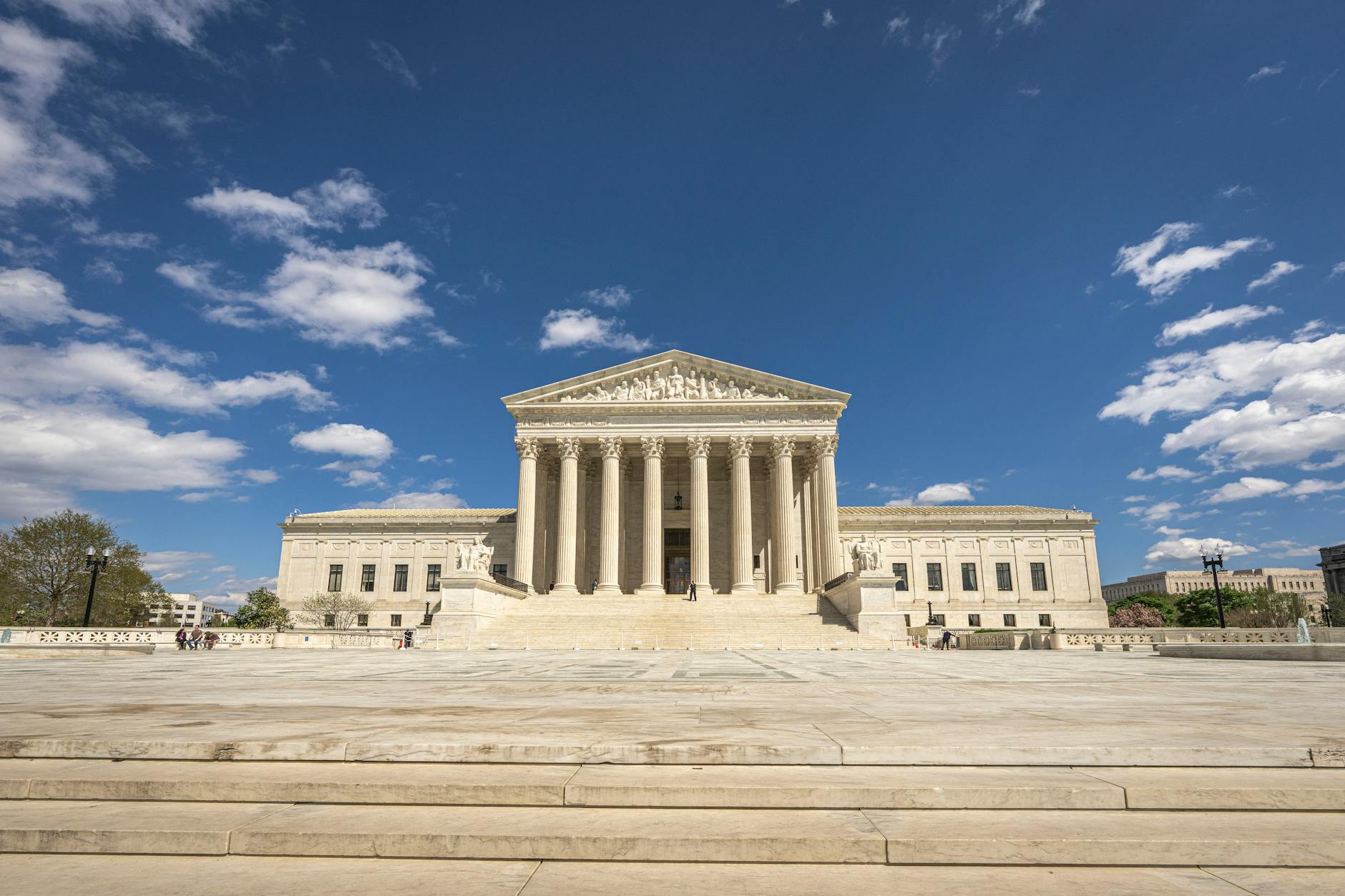 sunny day at the united states supreme court
