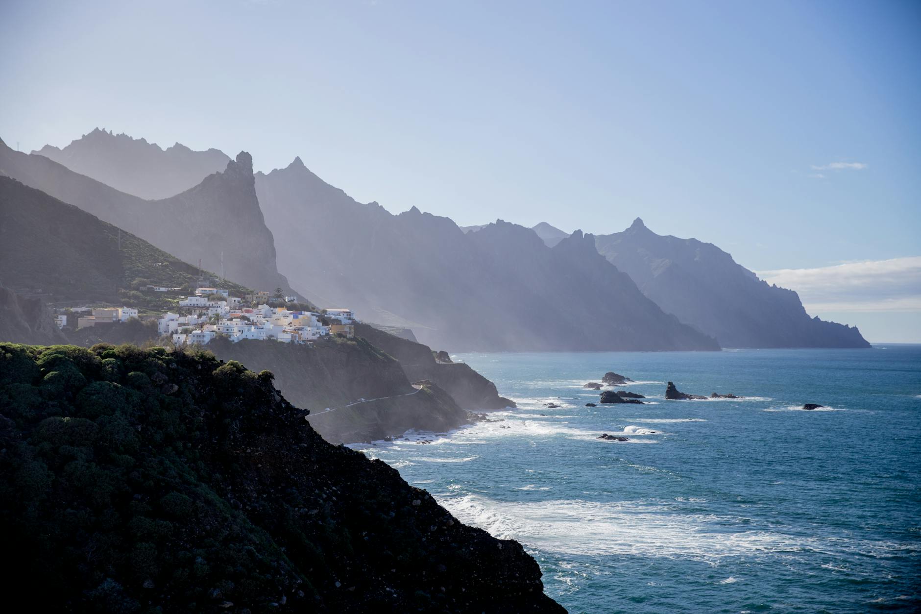a village near coast