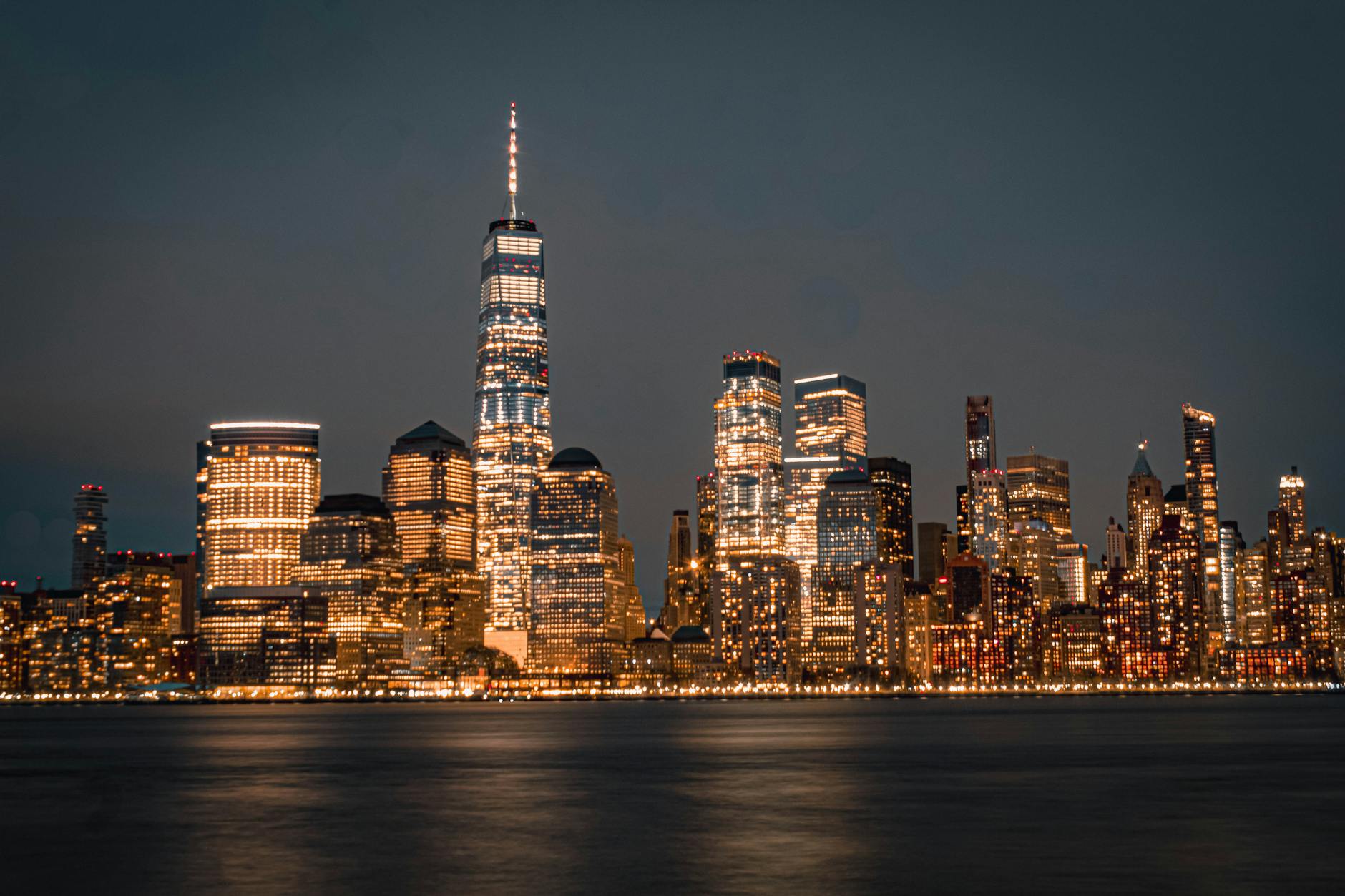 river and city