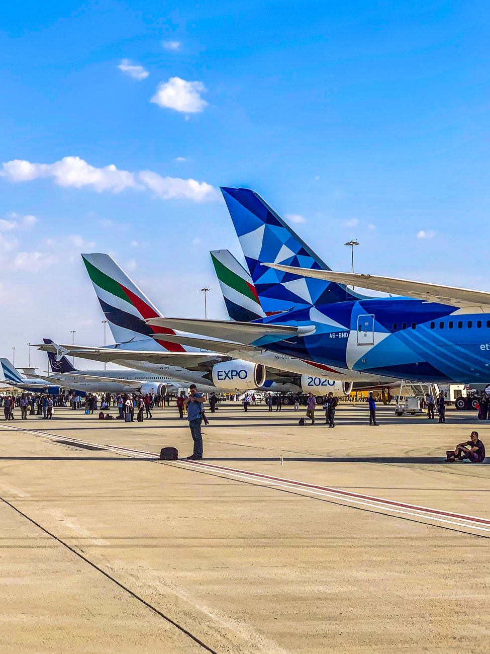 airplanes on the airport