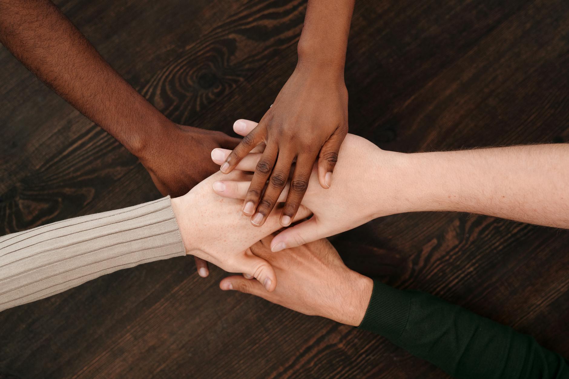 close up shot of hands