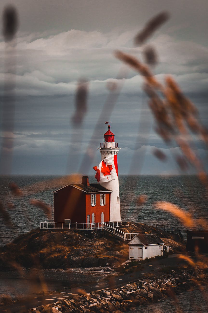 lighthouse near body of water