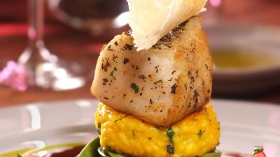 close up of a dish on a plate