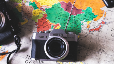cameras on a map