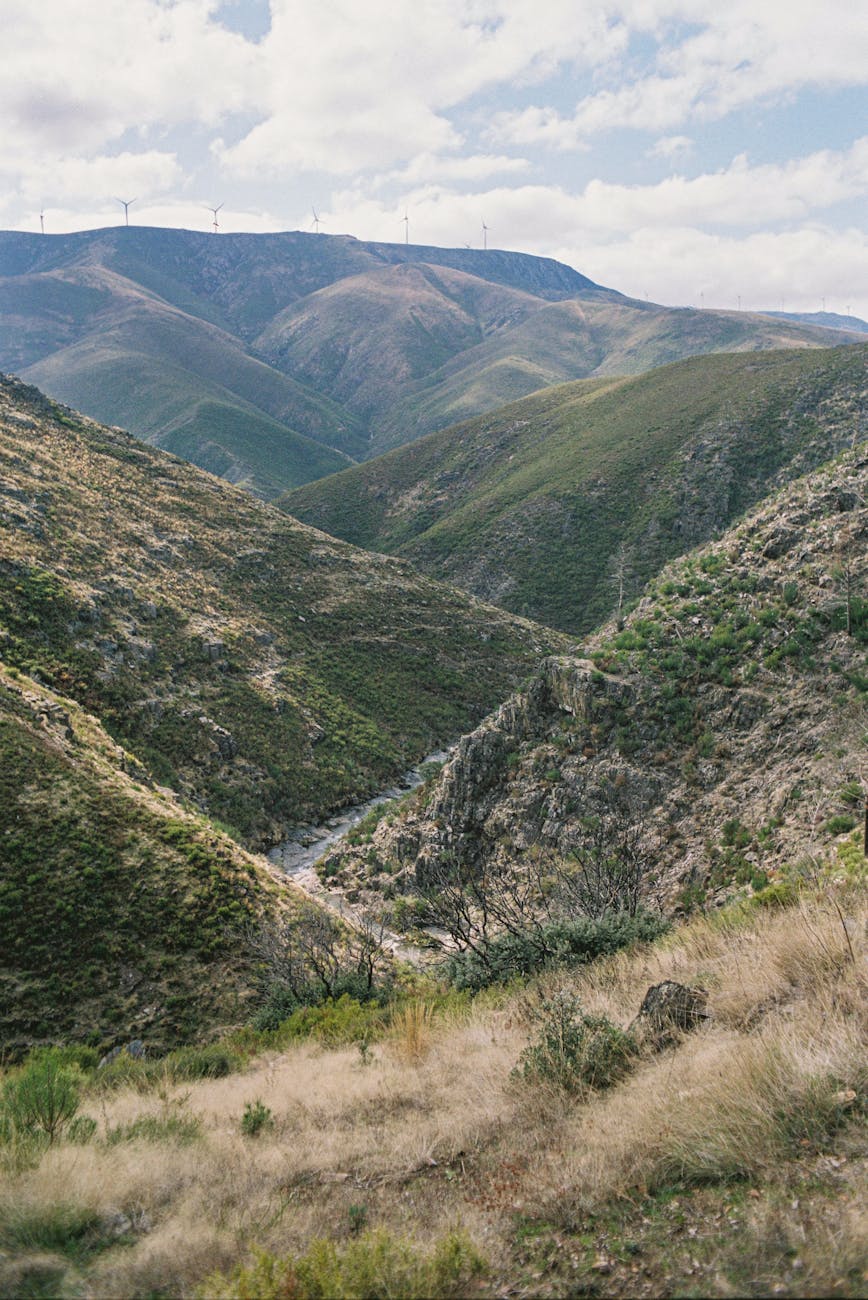 scenic view of mountains