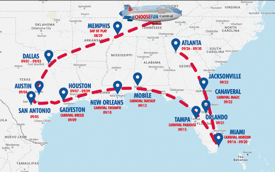 cruise ship tracker live map